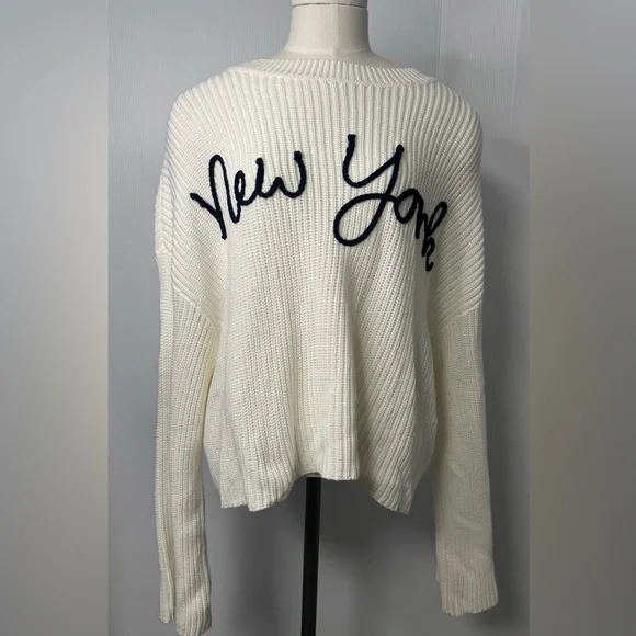 New York Women's Sweater Sz Large EUC - Picture 1 of 13